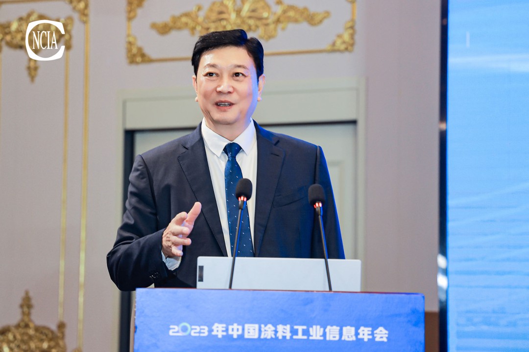 02中國涂料工業(yè)協(xié)會(huì)會(huì)長(zhǎng)劉普軍致辭2